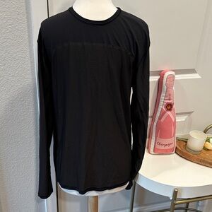 Lululemon Black Long Sleeve Men's Active Tee